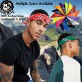 Musion 100% Cotton Bandana Scarf Paisley Print Kain Kepala Fashion Turban Headband Classic Square Hip Hop Handkerchief Men Original Head Wrap Tuala Key 55 cm Sapu Tangan Lelaki. 