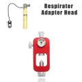 Scuba Diving HOT SELL New Air Tank accommodator Head Oxygen Cylinder Respirator Underwater Breath - Red. 