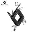 WEST BIKING Portable Multitool Repair Tool Bike Emergency Maintenance Multitool Bicycle Cycling Mechanic Repair Kit Tools. 