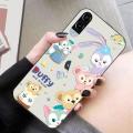 For Samsung Galaxy Z Flip 4 Back Cover Case Fashion Cake and rabbit Square Frame Soft Silicone Shockproof Camera Lens Protector Phone Cases. 