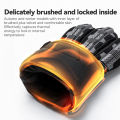 ROCKBROS Motorcycle Riding Gloves Full Finger Anti-slip Keep Warm Windproof Cycling Winter Men's Gloves. 