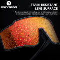 ROCKBROS Cycling Glasses Stain-Resistant Photochromic Polarized Lens Anti-UV Outdoor Sports Goggles for Men. 