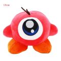 1pcs 14cm Hot Cute Plush Pink Yellow Kirby Game Character Soft Stuffed Toy Gift for Kids and Children. 