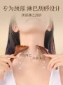 Deer Antler Acupuncture Comb Blood Circulation, Anti-Static For Head, Neck, Shoulder Wide Tooth Body Massager Tool Sandalwood Scalp Massage Comb. 