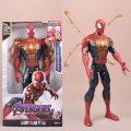 30cm SuperHero Iron Man Avengers Action Figure Toys Endgame HulkBuster Captain America Spiderman boy toy. 