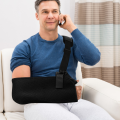 Adjustable Shoulder Elbow Support Immobilizer for Hand Broken Fractured Strap Injury Sprain Arm Brace Sling. 