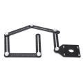 Universal Angularizer Ruler Multi Angle Measuring Template Tool Aluminum Alloy - A: 6-sided. 