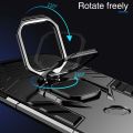 Free Tether Suitable for Xiaomi Mi Max 3 2 Mix 2S A2 A3 6X Play CC9 CC9e Sandwich Hybrid Anti Shock Car Bracket Hard Back with Circular Legs. 