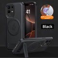 lthmy for Infinix Note 50 4G Supports Magnetic Wireless Charging Casing Matte Leather Phone Case Shockproof Protection Cases Armor Bracket Back Cover.