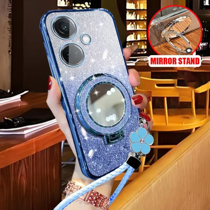 For%20OnePlus%20Nord%20CE%203%20Lite%20/%20Nord%20CE3%20Case%20with%20Braided%20Lanyard%20+%20Makeup%20Mirror%20Stand%20Luxury%20Shiny%20Plating%20Glitter%20Girls%20Phone%20Cases%20-%20Image%203