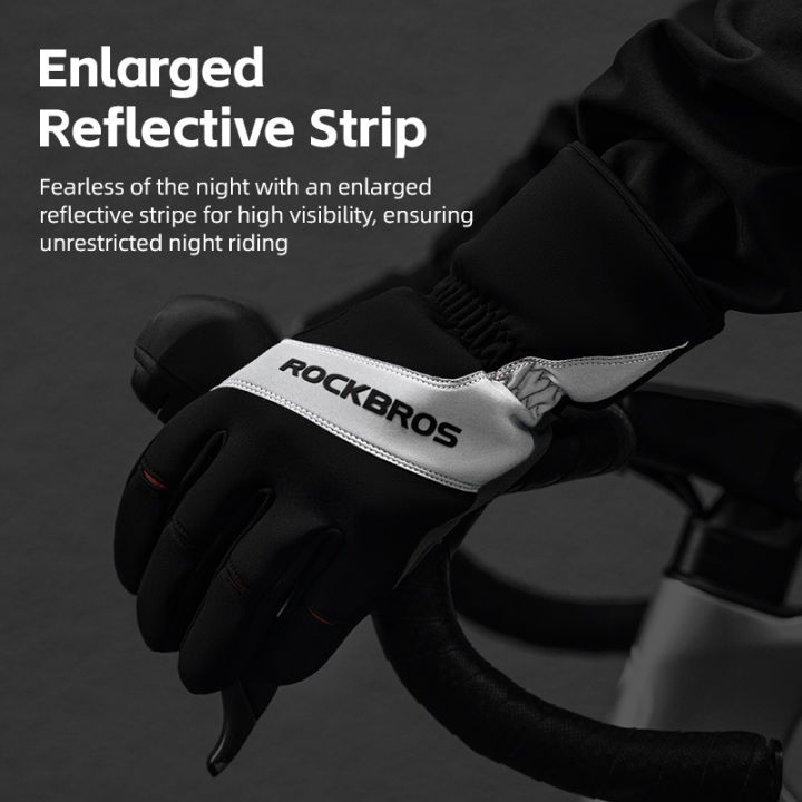 ROCKBROS%20Cycling%20Gloves%20Thick%20Warm%20Shockproof%20Touchscreen%20MTB%20Road%20Bike%20Motorcycle%20Cycling%20Clothing%20-%20Image%208