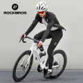 ROCKBROS Men’s Autumn/Winter Fleece warmth Cycling Trousers Side pockets Bike Pant Cushioning pants Pad For 5-6H long-distance Riding Sport Clothing. 