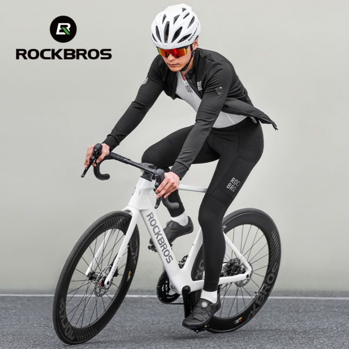 ROCKBROS%20Men%E2%80%99s%20Autumn/Winter%20Fleece%20warmth%20Cycling%20Trousers%20Side%20pockets%20Bike%20Pant%20Cushioning%20pants%20Pad%20For%205-6H%20long-distance%20Riding%20Sport%20Clothing%20-%20Image%203