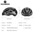 ROCKBROS Bicycle Helmet for Men Women Cycling Safety Aero Breathable Helmet Lightweight Integrally-molded MTB Road Bike Helmet for size 55-58cm/58-61cm/60-64cm. 