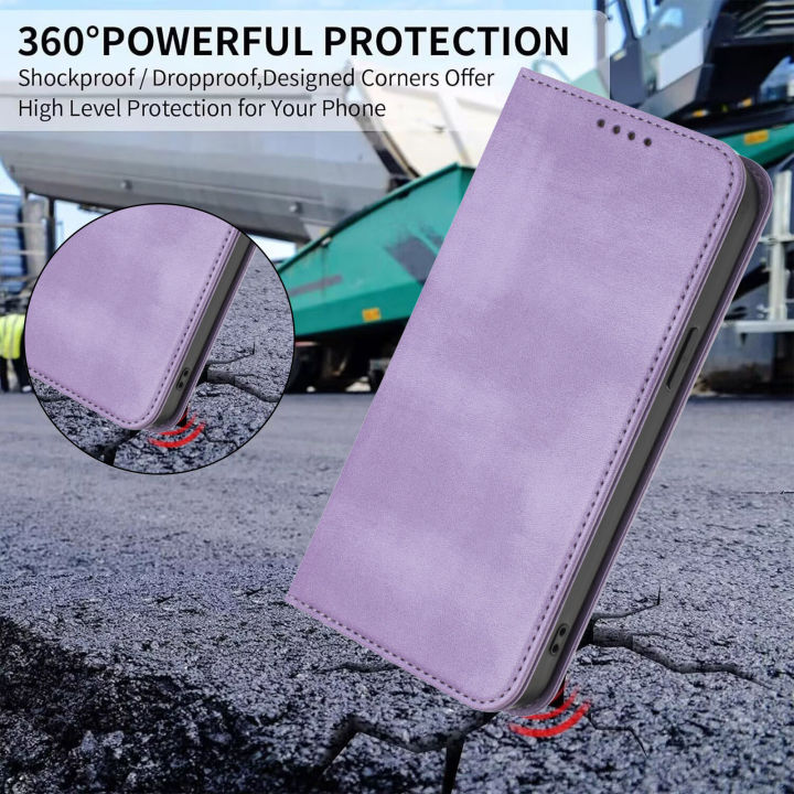 lthmy%20for%20Samsung%20Galaxy%20S8%20Wallet%20Case%20Vintage%20Leather%20Cover%20with%20Card%20Holder%20Kickstand%20Magnetic%20Closure%20Flip%20Case%20-%20Image%202