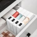 Garbag Bag Storage Folding Wall Mounted Kitchen Napkin Box Desk Drawer Organizer. 