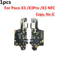 USB Charger Dock Connector Charging Port Board Microphone Flex Cable For Xiaomi POCO X3 NFC Global Version / Poco X3 Pro. 