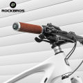 ROCKBROS Bicycle Grips MTB Handlebar Grips Non-Slip Mountain Bike Handle Leather Comfortable Soft Double. 