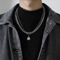 Stainless Steel Chain necklace Titanium Steel Necklace fashion for men aesthetic kwintas for men kwintas pang lalaki uso ngayon Korean Style. 