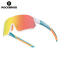 ROCKBROS Children Cycling Sunglasses Lightweight UV Protection Photochromic Polarized Lens Outdoor Sports Goggles. 