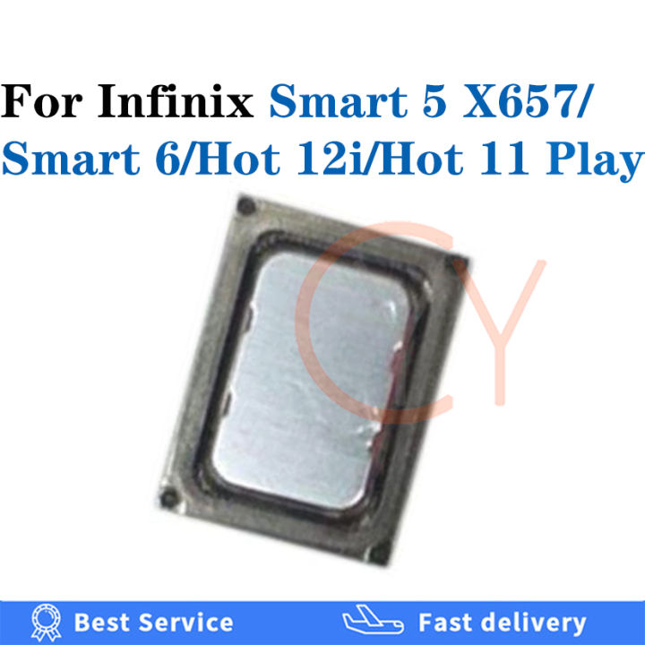 Loudspeaker For Infinix Smart 5 6 7 HD Pro X657 X6511 X6515 / Hot 12i 11 Play Speaker Receiver Earphone Buzzer Receiver