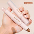 Kimuse Magic Highlight & Contour Stick Face Brightens & Shades Pencil Foundation Stick Longwear Makeup【AOXY】. 