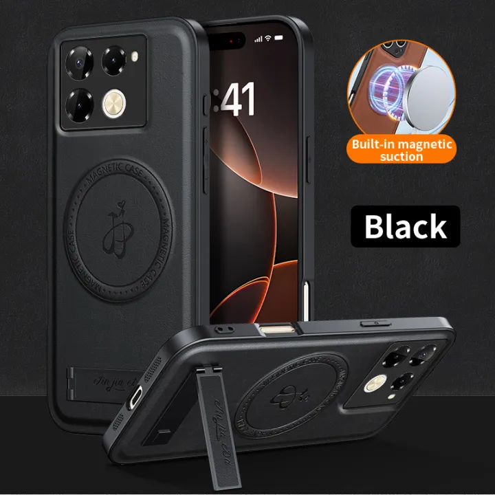 For%20Infinix%20Note%2040%20Pro%20Case%20Leather%20Stand%20Case%20Magnetic%20Cover%20Mag-safe%20Charge%20Shockproof%20Full%20Camera%20Shell%20Back%20cover%20Phone%20Cases%20-%20Image%202