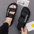 MIAO-JI 2024 [Ready Stock] Selipar Men's Sandals Size 39-44 EVA Trend Slipper Man Outoor walking Sandal flip flop fashion Slippers men casual slippers sports sandals beach shoes Super-me. 