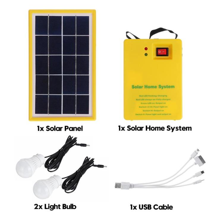 Solar%20Panel%20Generator%20Kit%20Solar%20Home%20%20System%20Kit%20Solar%20Generator%20Universal%20Serial%20Bus%20Charge%20-%20-%20Image%203