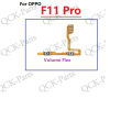 Switch Power ON OFF Key Mute Silent Volume Button Ribbon Flex Cable For OPPO F11 Pro Replacement Parts.