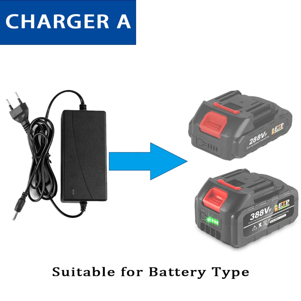 Fasting Plug 12V 18V 21V charger Universal e for Cordless tool
