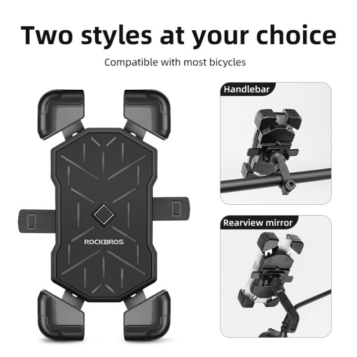 ROCKBROS%20Shockproof%20Cycling%20Phone%20Holder%20360%C2%B0%20Adjustable%20MTB%20Phone%20Mount%20Anti-vibration%20Anti-shake%20Road%20Bicycle%20Phone%20Bracket%20Quick%20Release%20Motorcycle%20Phone%20Holder%20E-Bike%20Accessories%20-%20Image%202