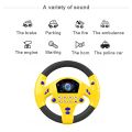 Readystock Music Car Steering Wheel Toy Early Educational Intelligent for Kids Children Simulator Stereng Mainan. 