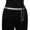 Fashion Women Belt Simple Chain Lady High Waist Gold Belts Waistband For Girls Party Jewelry Dress Metal Chain Belt GM133. 