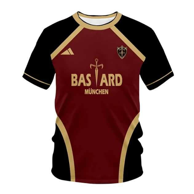 Jersey%20Futsal%20Football%20VL%20Replika%20Blue%20Lock%20Anime%20Bastard%20Munchen%20Men's%20Short%20sleeved%20T%20shirt%20Sports%20Garment%20-%20Image%203