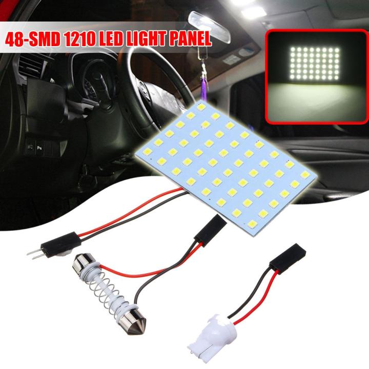 48-SMD 1210 Best-selling LED Light Panel Car Interior Reading Light ...