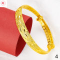 XT Jewellery Korea Woman Bracelet 916 Original Gold Plated Push-pull Wedding. 