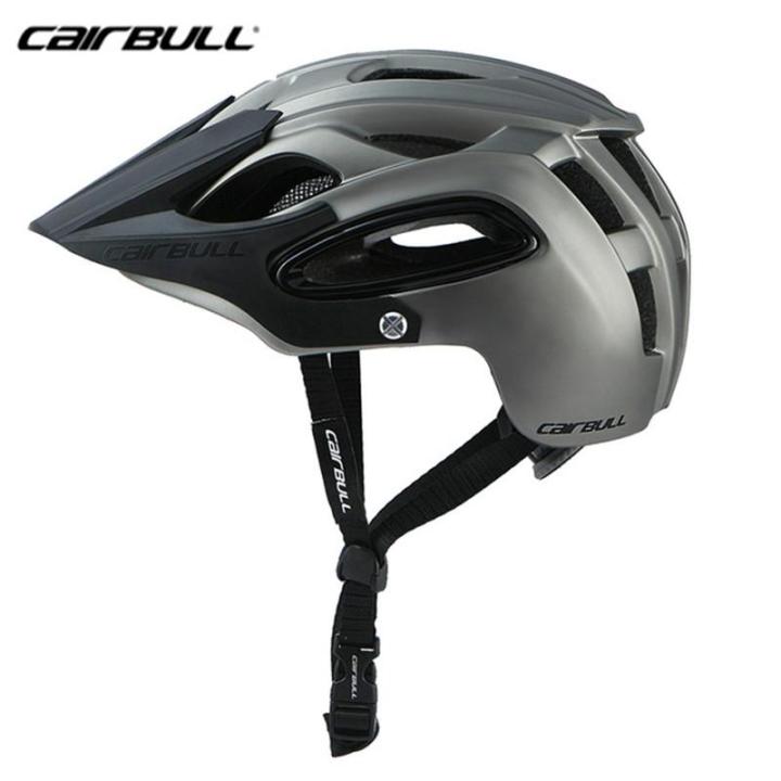 CAIRBULL PC+EPS Breathable Safety Ultralight Helmet Sport Cycling Helmet MTB Bike Cap Helmet - Titanium grey