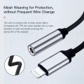 BlueWow Lightning to 3.5mm Jack AUX Phone Cable for iphone 11 pro max 3.5mm Lightning Headphones Audio Adapter Splitter for iphone 09UL. 