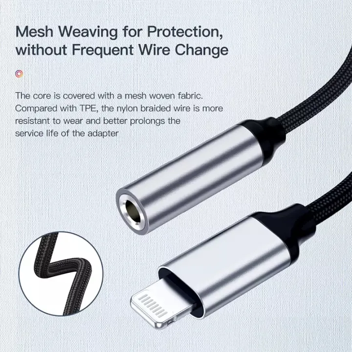 BlueWow%20Lightning%20to%203.5mm%20Jack%20AUX%20Phone%20Cable%20for%20iphone%2011%20pro%20max%203.5mm%20Lightning%20Headphones%20Audio%20Adapter%20Splitter%20for%20iphone%2009UL%20-%20Image%202