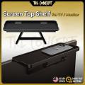Adjustable Computer Monitor Desktop Screen Top Shelf TV Buddy Organizer Holder Home Office Storage Rack. 