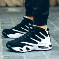 Substar new outdoor high top basketball air cushion non slip sports men's shoes Size 36 44. 