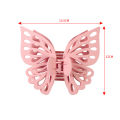 Korean Hollow Double Layer Butterfly Claw Simple Clip Ponytail Holder Fashion Hair Accessories for Woman.