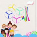 Traditional Games Kids Toys Flying Wheels - 1 set Only (Random Colour). 