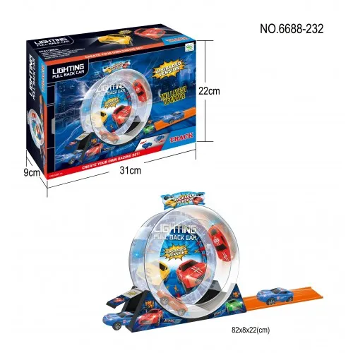 Lighting Pull Back Car With Upgraded Version Fun Toys Create Your Own Racing Set Daraz.lk