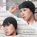 ROCKBROS TVI Fleece Cycling Cap Warm Windproof Elastic Sweat-Absorption Hat Autumn Winter Portable Running Cycling Hiking Outdoor Sports Equipment. 