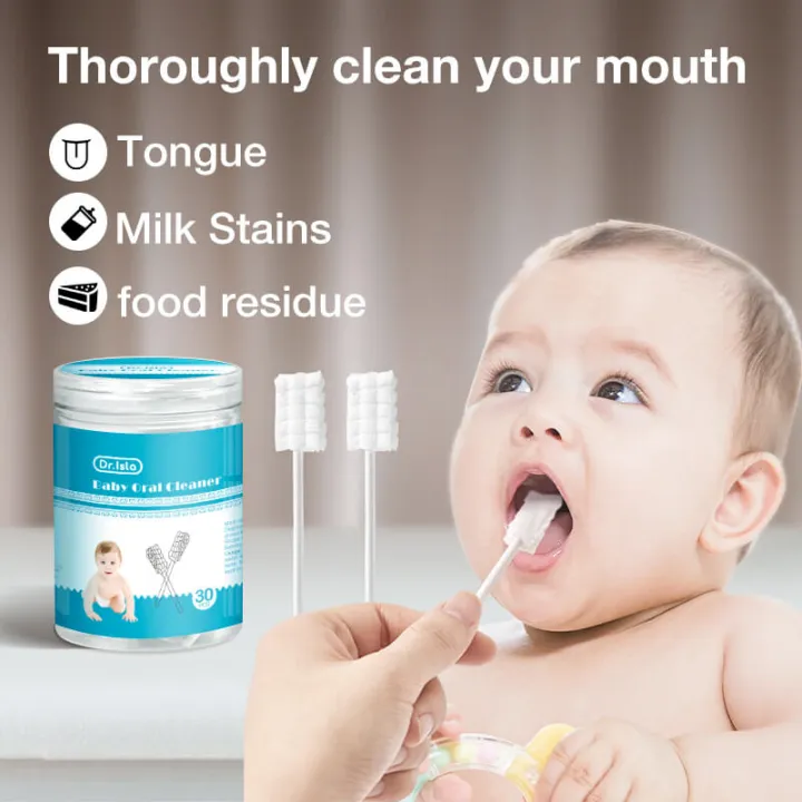 Dr.%20Isla%20QJ02%20Swab%2030PCS%20Set%20Newborn%20Tongue%20Cleaner%20By%20Disposable%20Mouth%20Wipes%20Soft%20Clean%20Hygiene%20Toothbrush%20Pembersih%20Mulut%20Bayi%20Baby%20Oral%20Cleaning%20Cotton%20Brush%20-%20Image%202