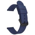 Waterproof silicone quick disassembly bracelet, suitable for mens and womens smart straps, rubber sports watch strap accessories, 18mm, 20Mm, 22mm, 24mm. 