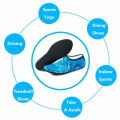 Anti slippery Foldable Shoes Snorkeg Yoga Gym anti skid swimming shoes Beach stokin Kasut Pantai or soc. 