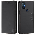 lthmy for OnePlus Nord N10 5G cover leather wallet flip cover with card holder kickstand magnetic closure phone case.